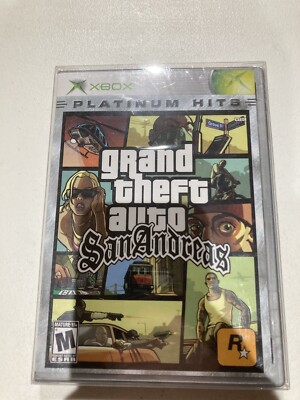 Grand Theft Auto: San Andreas ''M'' Version (Microsoft Xbox, 2005)Factory Sealed