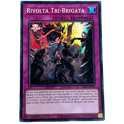 Yu gi oh DEU 1ed Super Rare Ra01-it079 Tri-Brigade Revolte