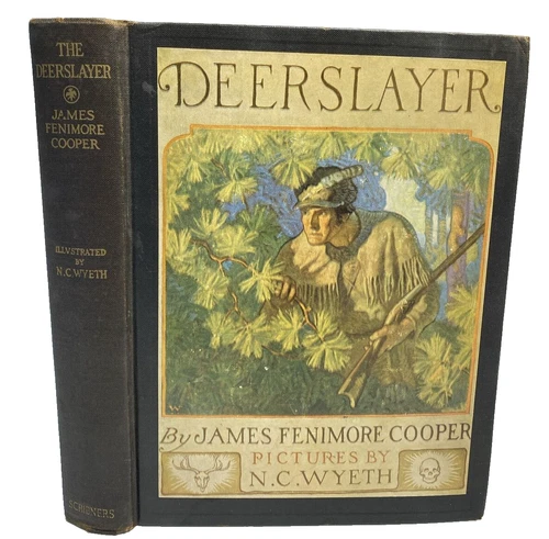 The Deerslayer by James Fenimore Cooper. 1929 illustrated edition.