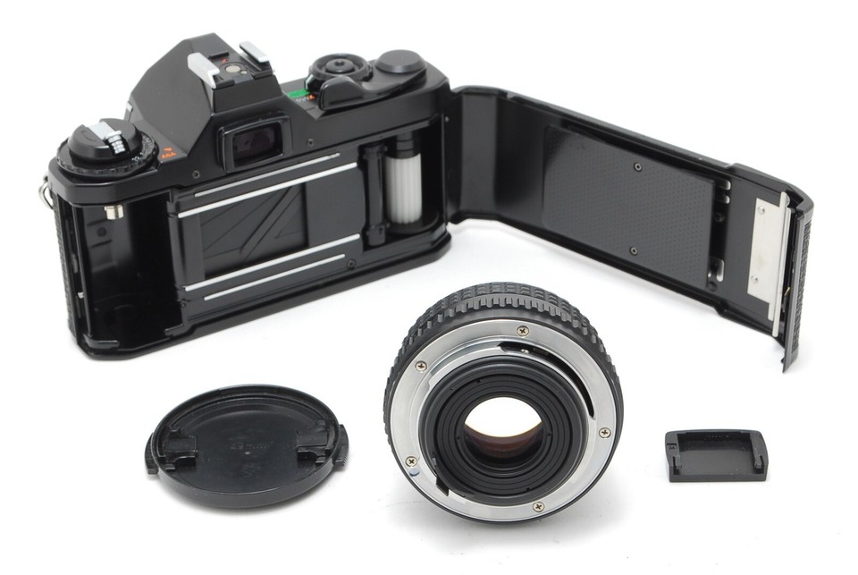 [ Near MINT +++] Pentax MV1 35mm Film Camera SMC PentaxM 50mm F2 Lens