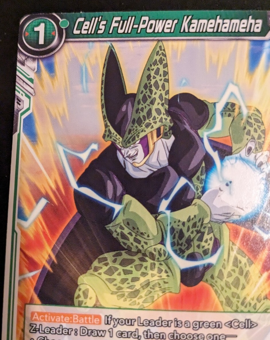 Cell's Full-Power Kamehameha BT21-098 Rare Wild Resurgence Dragon