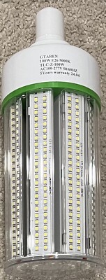 Gtaren 100w Corn Light Bulb, E26, 5000K, C11