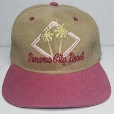 Vintage Panama City Beach Florida Strapback Hat Cap Adjustable OSFM