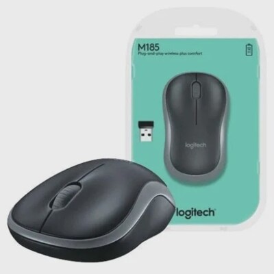 Logitech M185 Wireless Mouse  (New)