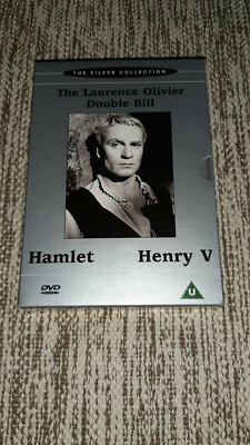 The Laurence Oliver Bouble Bill Hamlet / Henry V 2 DVDs  
