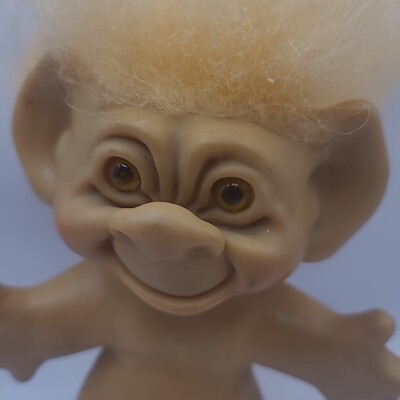 Poupée Troll DAM Things Des Années 60 - Modèle Vache De 7 Pouces, Sans Cheveux