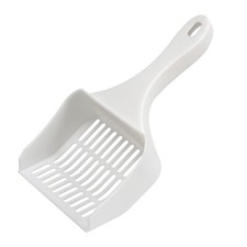 1PC White Cat Sand Cleaning Tool Litter Scooper Mental Cat Sand Litter Box