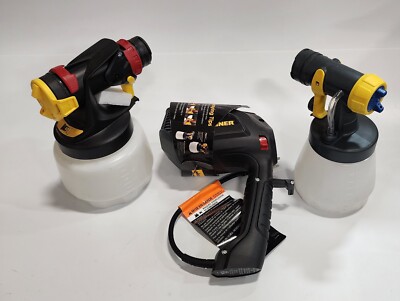 Wagner FLEXiO 2500 Corded Electric Handheld Paint Sprayer and Detail nozzle D187