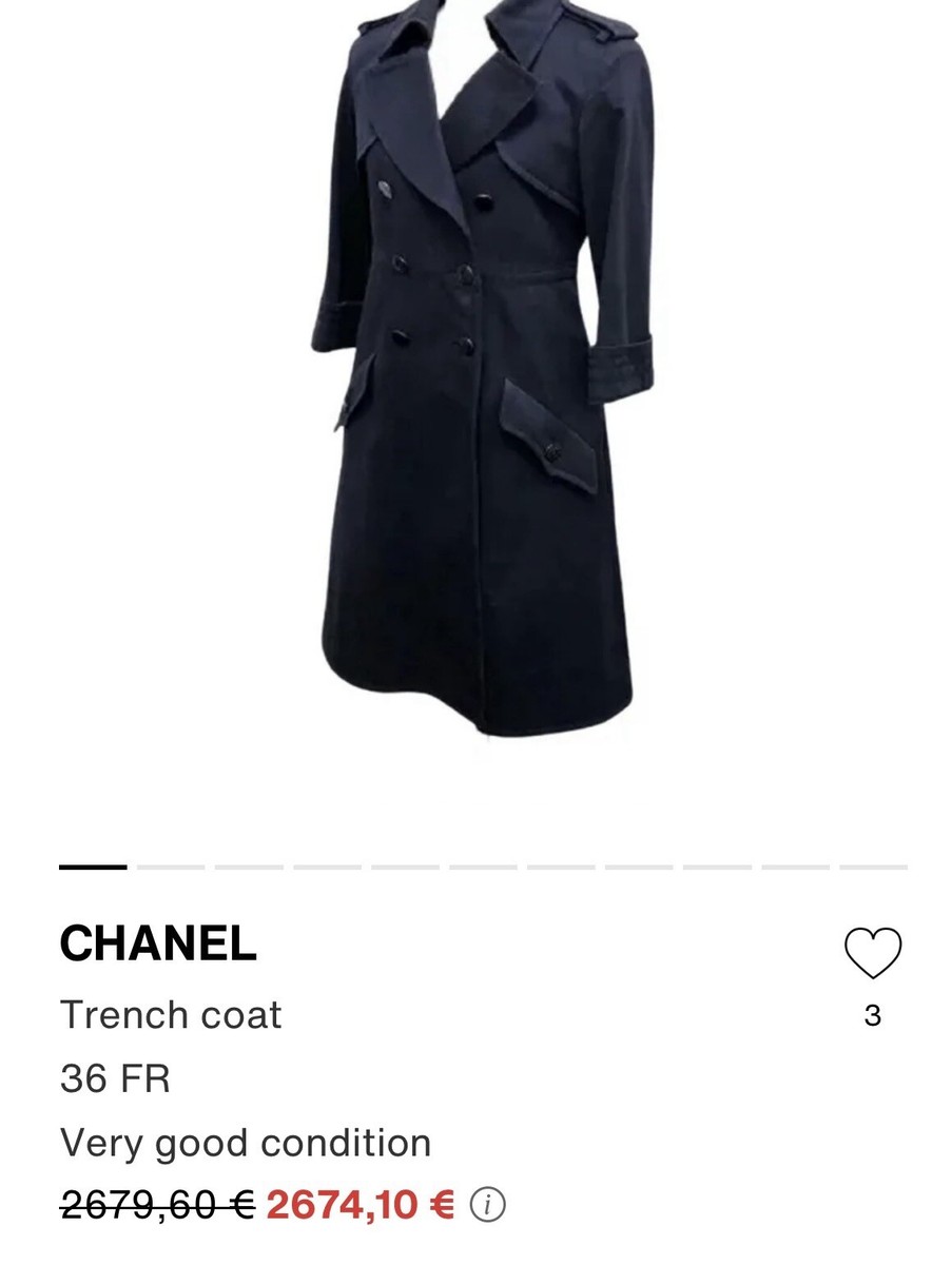 7k Gorgeous Authentic Chanel Navy Blue CC Logo Buttons