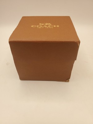 Coach EMPTY Brown Watch Box with Pillow and Paperwork | eBay display picture 1
