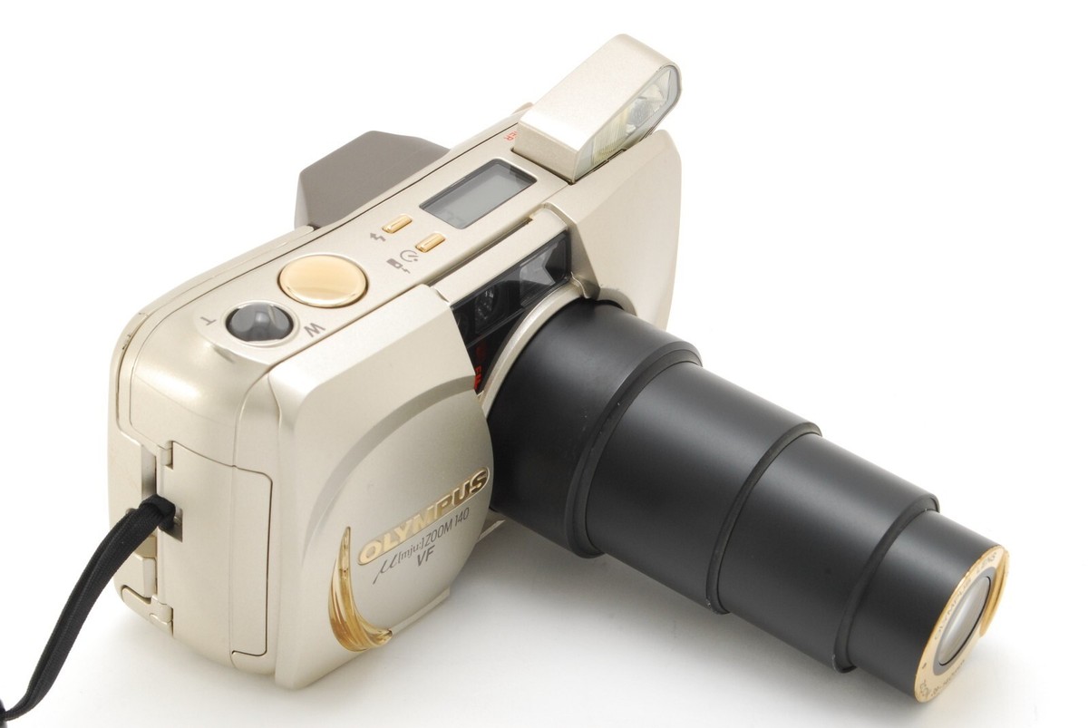EXC+5 w/Box】 Olympus mju µ zoom 140 VF Point & Shoot 35mm Film