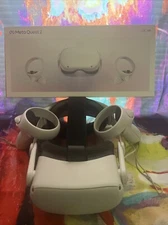 Meta Oculus Quest 2 128GB Advanced All-In-One VR Headset - White