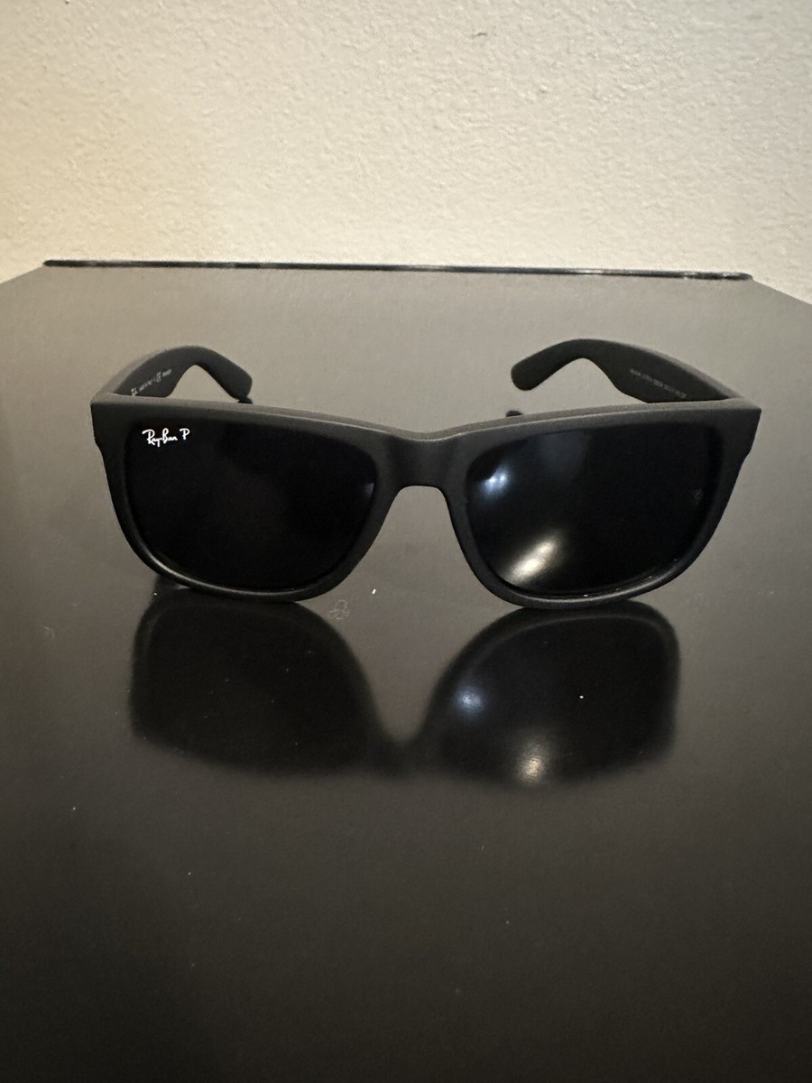 Ray-Ban RB 4165 622/T3 55mm Justin Sunglasses Polarized - Black