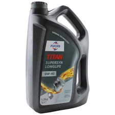 Fuchs TITAN SUPERSYN LONGLIFE SAE 0W-40 Engine Oil 5 Liter for BMW MB Nissan