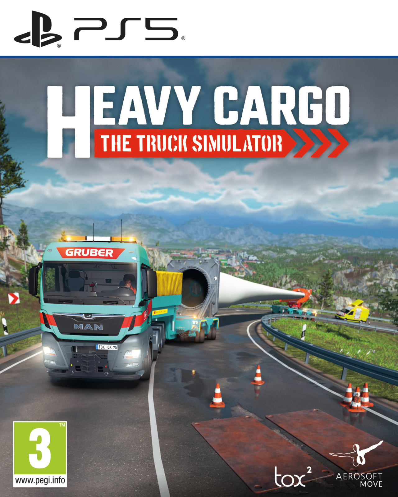 Heavy Cargo - The Truck Simulator For PS5 (New & Sealed)
