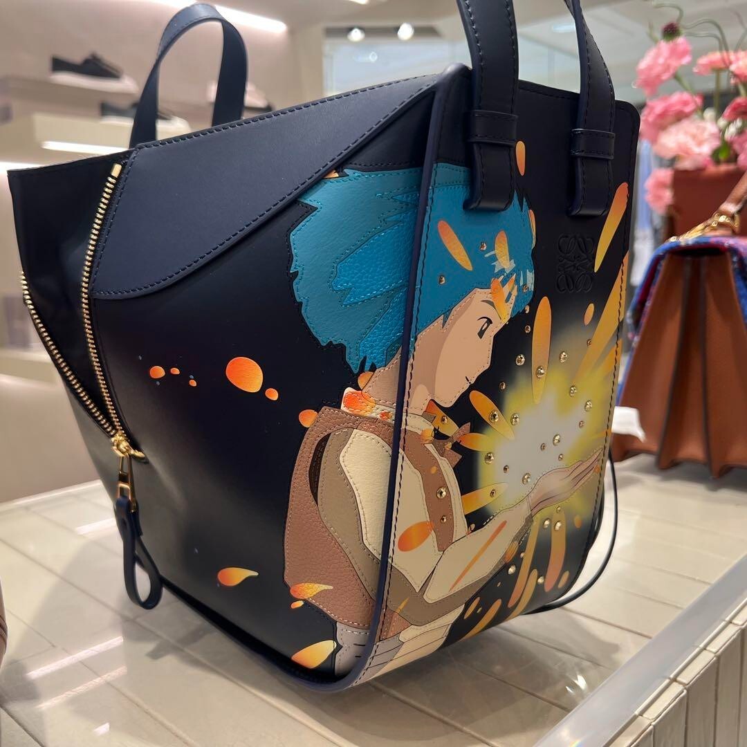 限定コラボ◆送料込【LOEWE x ジブリ】Hammock Compact Bag Loewe x Studio Ghibli Mini Hammock Totoro Limited Edition