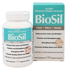 Natural Factors BioSil cH-OSA Advanced Collagen Generator 5 mg., 120 Veg Caps