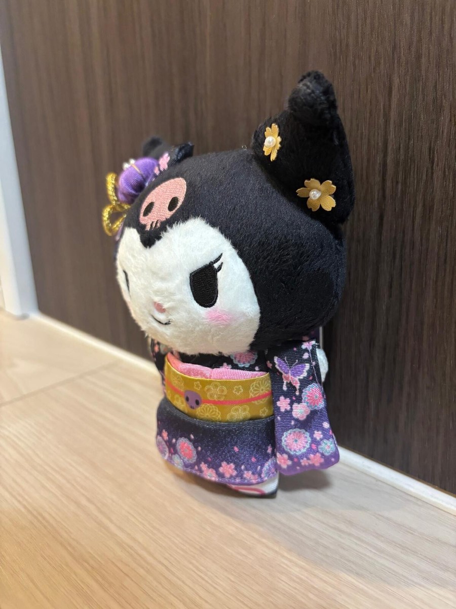 Sanrio Kuromi Kimono Mascot Keychain JAPAN New Year 2025 | Hello