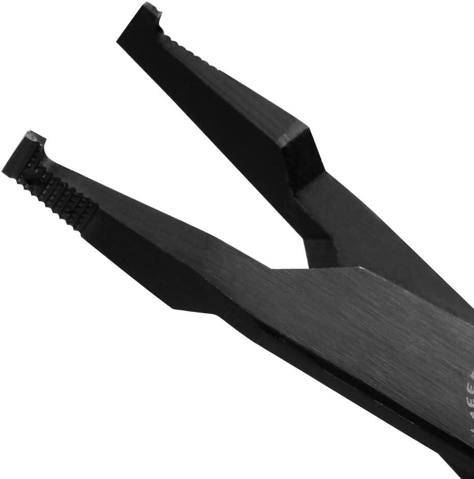 SPEEDWOX Lock Ring Pliers Angle Tip 9 Inches Horseshoe Washer Pliers