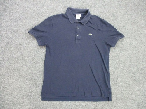 Lacoste Polo Shirt Adult 6 XL Navy Blue 