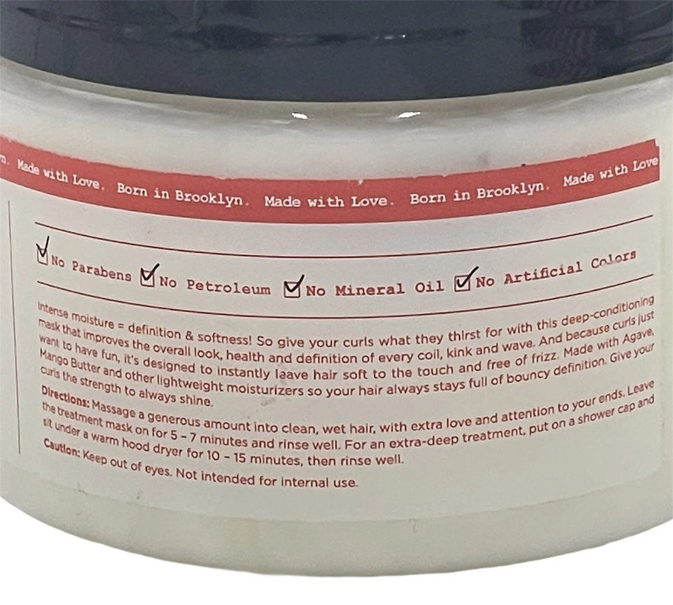 Mascarilla hidratante definidora de rizos de leche capilar Carol's Daughter 12 oz descontinuada difícil de encontrar Foto 3 de 4