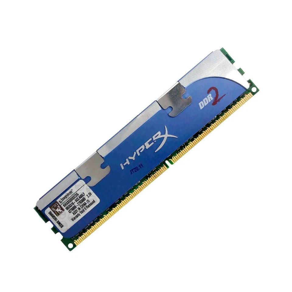 2GB DDR2 1066MHz KHX8500D2/2G PC2-8500U Dimm OC RAM Memoria Kingston HyperX SP - Immagine 2 di 4