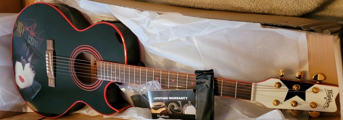 KISS Paul Stanley Signature Acoustic/Electric Guitar washburn