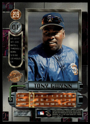 1997 Metal Universe #219 Tony Gwynn | eBay