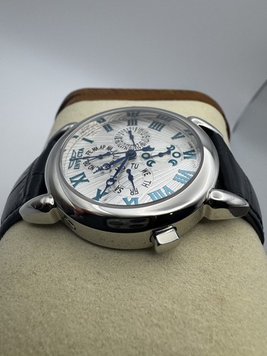Reloj Hombre Invicta Swiss Mov. Zafiro 100M W.R CLÁSICO FASE LUNAR 3024 - Imagen 5 de 12