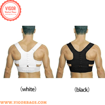 Women and Men Fully Adjustable Back Posture Corrector & Breathable Safety Back B Amazon.com: Posture Corrector for Women and Men - Adjustable  main image 2