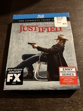 Justified: The Complete Third Season 3 (Blu-ray, 2012) NEW & SEALED