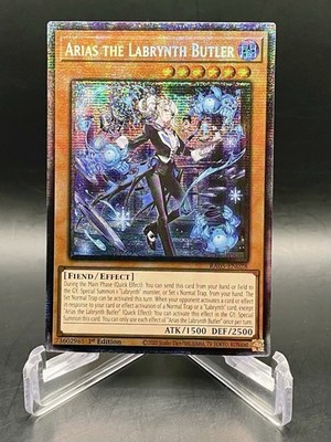 Arias The Labrynth Butler RA05-EN028 [Starlight Rare] Rarity Collect V Yugioh NM