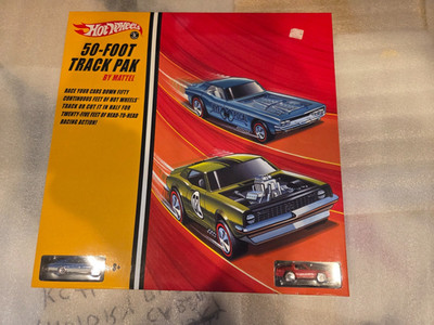 Hot Wheels 50 Foot Track Pak Hot Bird & 67 Dodge Charger Exclusive Redline Cars