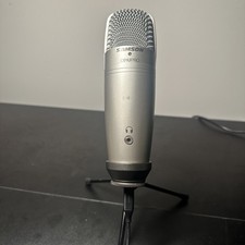 Podcast Mic Microphone Samson C01U PRO USB Studio Condenser Tripod Included