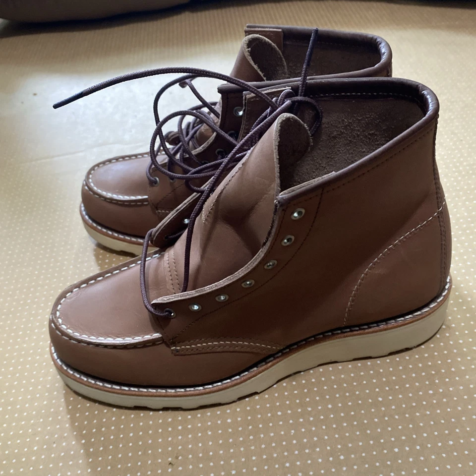 女士的红翼 6 英寸经典脚趾靴美国制造全新 — 第 3/4 张图片