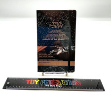 Moleskine Star Wars Limited Edition Notebook Opening Crawl Text Journal
