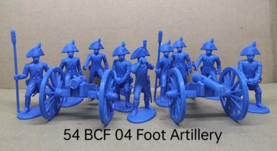 EXPEDITIONARY FORCE 54 BCF 04 NAPOLEONIC WARS FRENCH FOOT ARTILLERY BICORNE 1805