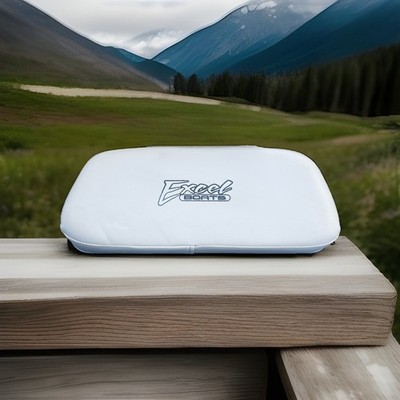 Excel Boat Cushion Back 22  Wide Light Beige
