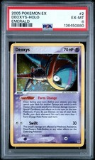 2005 DEOXYS-HOLO EMERALD 2 psa 6 POKEMON EX EMERALD #2 vintage on eBay