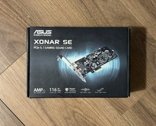 Asus Xonar SE PCle 5.1 Gaming Sound Card   NIB