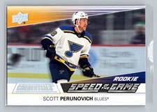 Scott Perunovich 2021-22 Upper Deck Credentials #SGR17 Speed of the Game Rookies