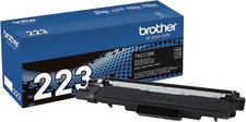 Genuine Brother Genuine TN223BK, Standard Yield Toner Cartridge, Replacement Bla