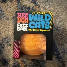   GENUINE Needoh Wild Cats Fuzz Ball NEE DOH ...