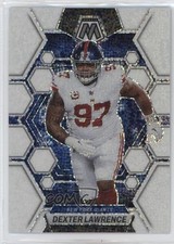 2023 Panini Mosaic White Sparkle Prizm Dexter Lawrence #178 b8h