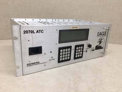 Siemens Eagle 2070L ATC Traffic Controller No Power Supply AAZ14068P026 E07 7A