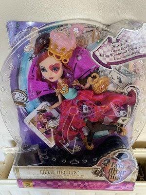 Ever After High   Lizzie Hearts   Way Too Wonderland Puppe   Neu in OVP 2015 selten