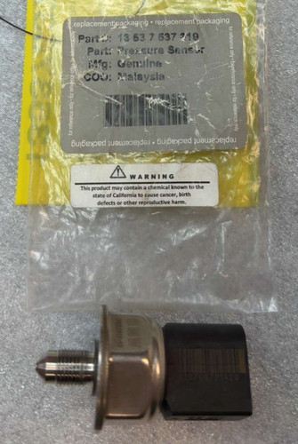 BMW MINI Rolls Royce High Pressure Fuel Sensor 13537537319 NEW GENUINE Photo - $84