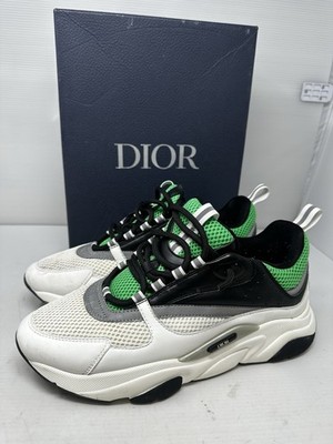 Christian Dior B22 Green Grey 3SN231YUL-H669 Size 11 Authentic Designer with Box