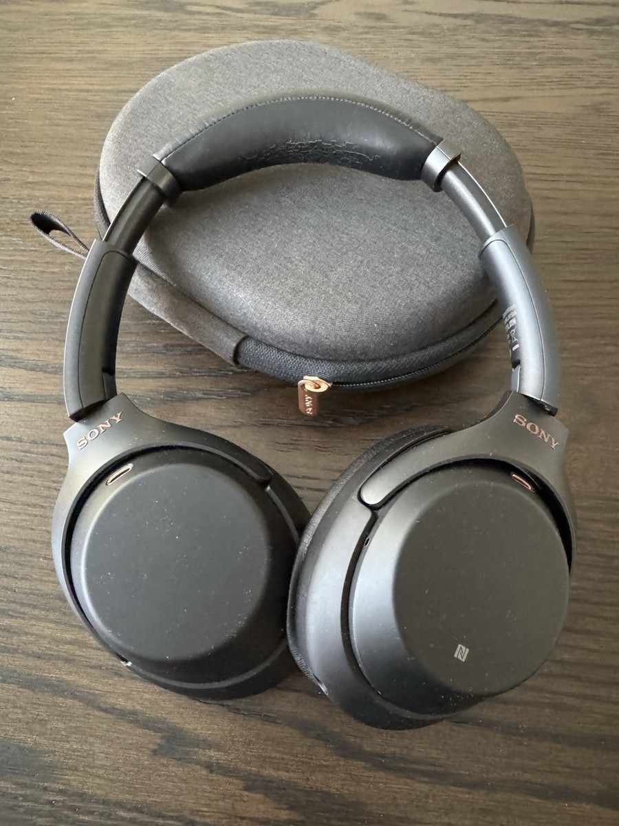 Sony WH1000XM3 Bluetooth Headphones Black