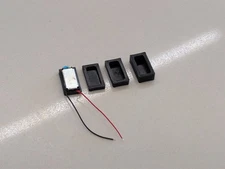15x8mm Sugar Cube Speaker with 4,3,2 & 1mm Baffles for Digitrax & Other Decoders